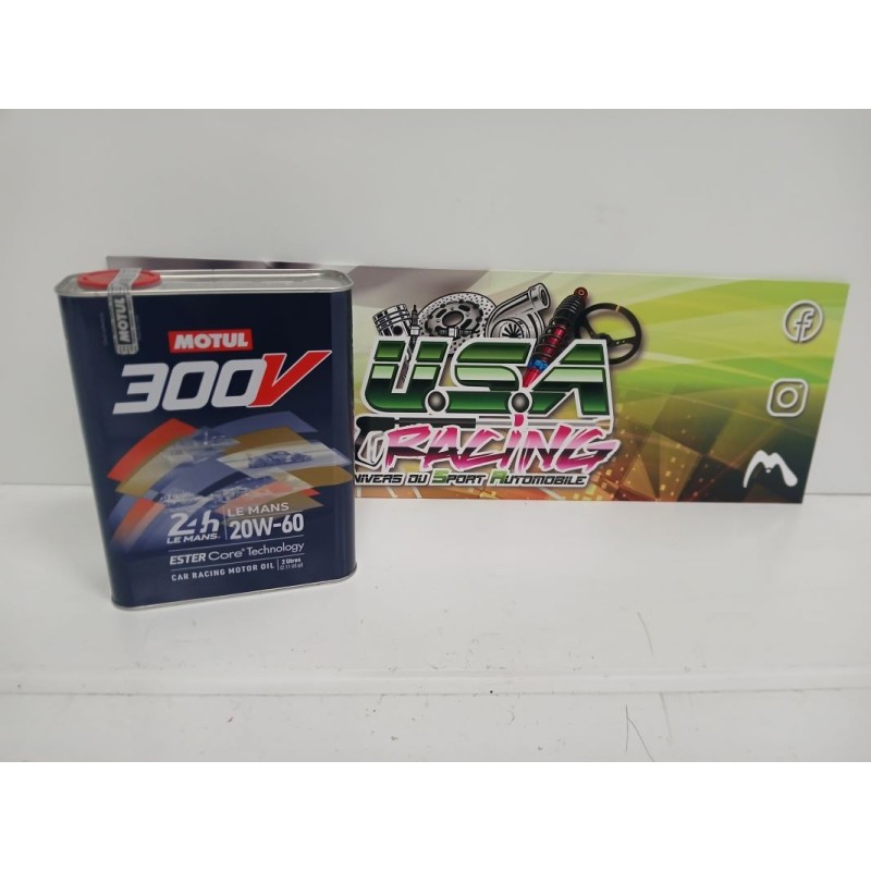 Huile moteur 300 v compétition  MOTUL 20W60 LE MANS