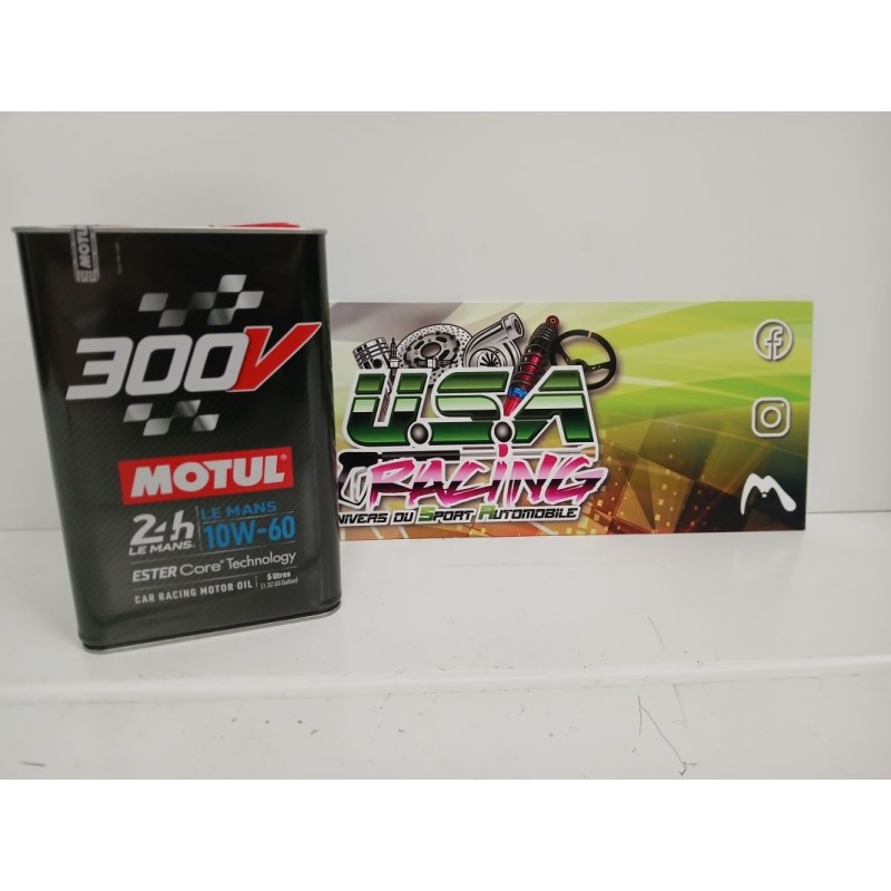 Huile moteur 300 v compétition  MOTUL 10W60 5L