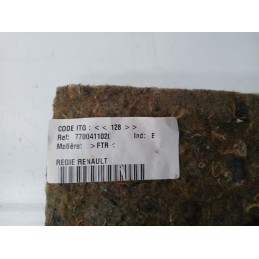 GARNITURE PLANCHER PASSAGER ARRIERE CLIO II RS 182 PHASE 3