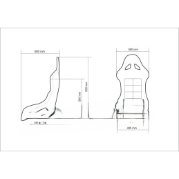 SIEGE BAQUET DE RALLYE "USA RACING"