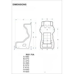 SIEGE BAQUET DE RALLYE " USA RACING 1"
