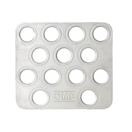 Repose-pied copilote OMP aluminium sablé