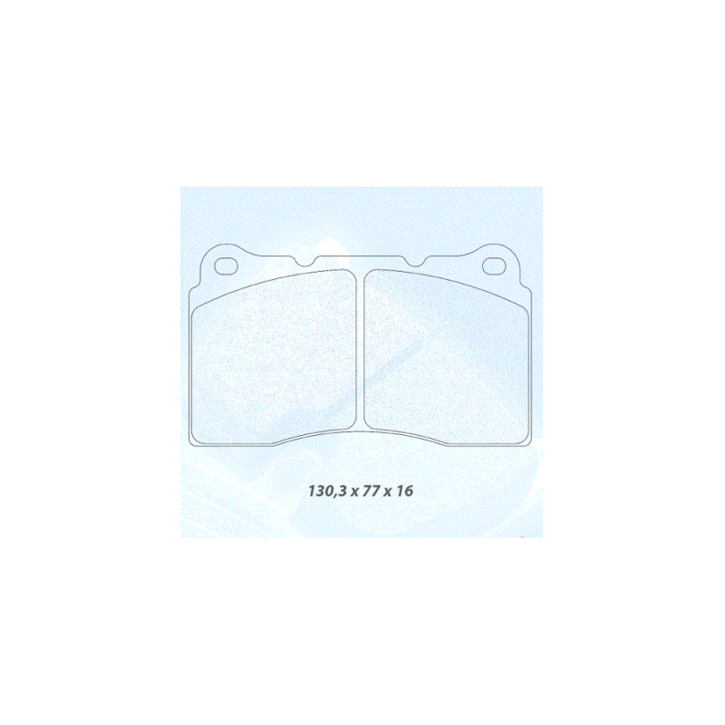 Plaquette CL Brakes 4099