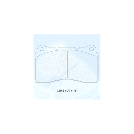 Plaquette CL Brakes 4099