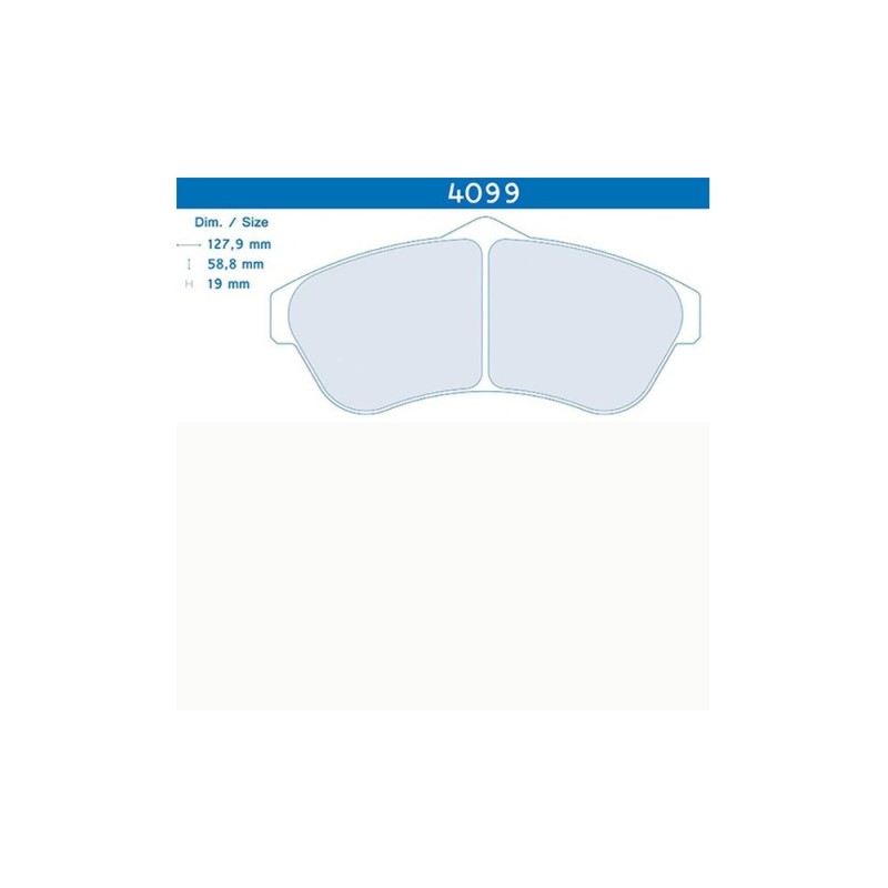 Plaquette CL Brakes 4073