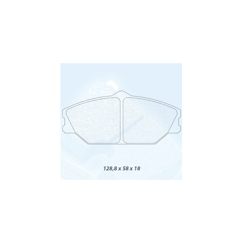 Plaquette CL Brakes 4026