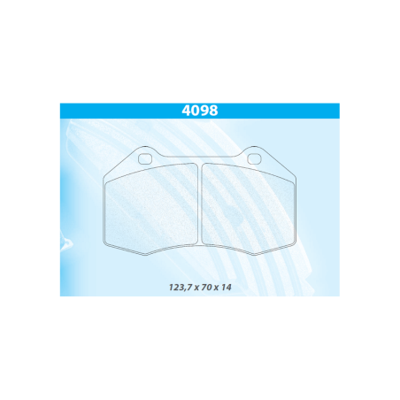 Plaquette CL Brakes 4098