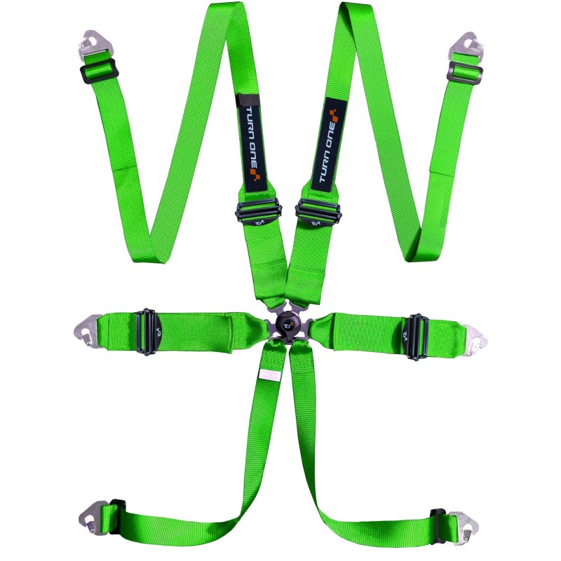 Harnais TURN ONE Race 6 points FIA 8853-2016