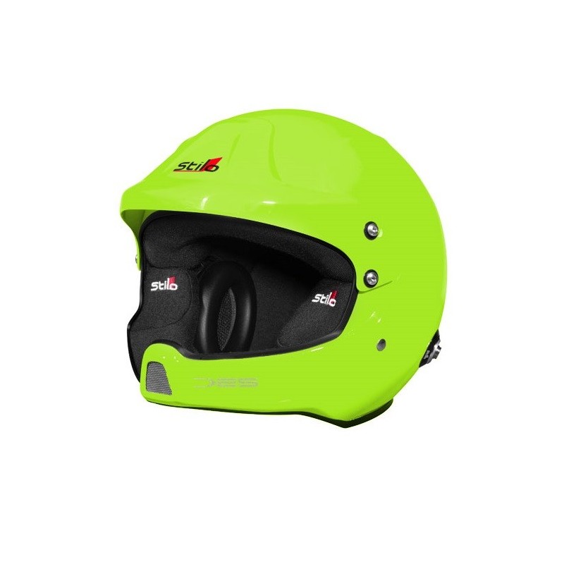 Casque FIA Jet STILO WRC DES Rally Composite, édition limitée vert, SN