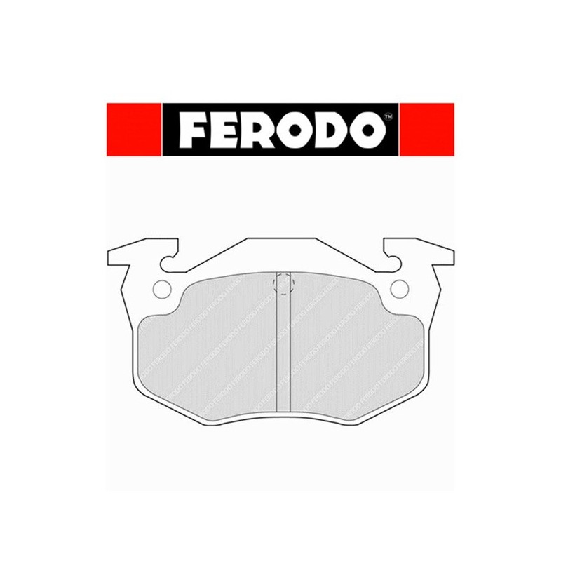 PLAQUETTE DE FREIN ARRIERE CLIO II RS DS 2500 REF FCP558H