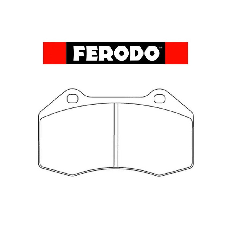 PLAQUETTE DE FREIN AVANT CLIO 3 RS FCP1667R