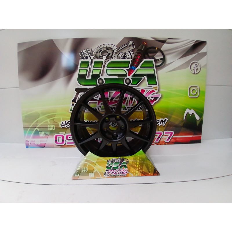 Jante speedline Alpine A110 AVANT 18 POUCES NOIRE MAT