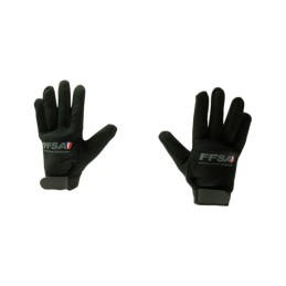 Gants FFSA Commissaire Logo noir