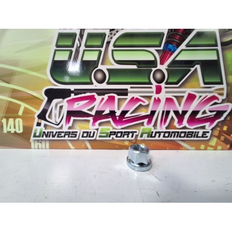 ECROU DE ROUE PLAT ACIER