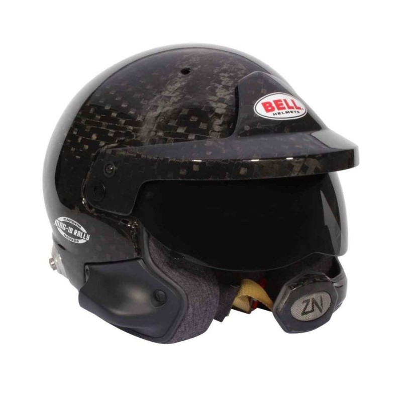 Casque Jet FIA MAG 10 RALLY Hans Carbone