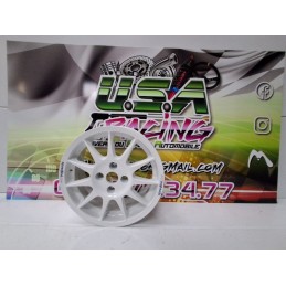 Jante Rallye Twingo R1 6.5x15 Blanche - Prix Imbattable