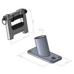 Support R+ Universel | Visseuse à Percussion & Clé à Choc | Haute Rési