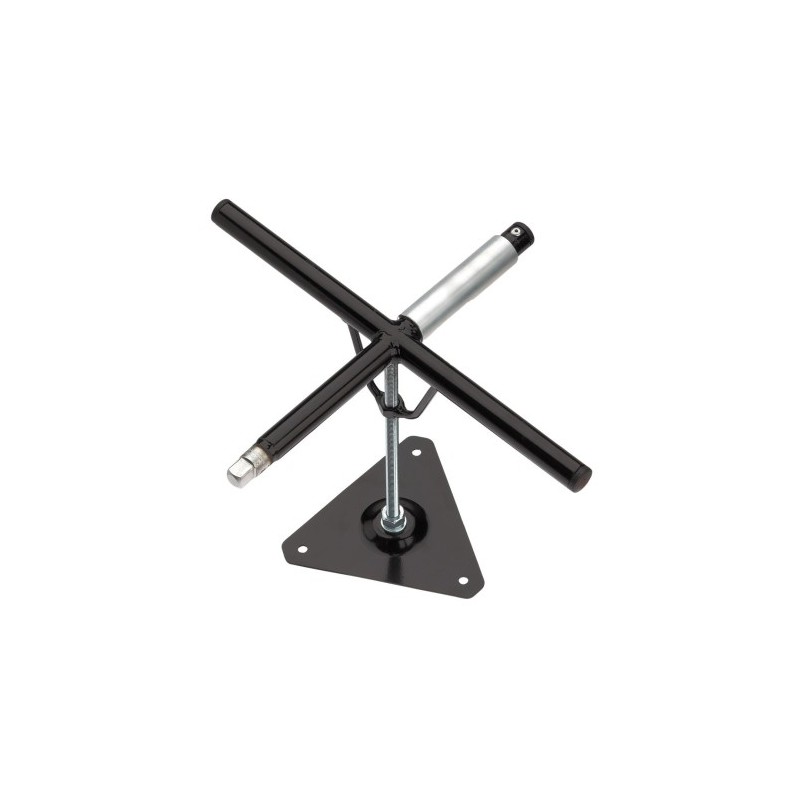 Fixation roue de secours avec support de croix OMP