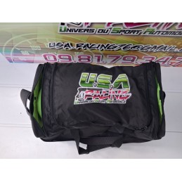 Sac de Voyage USA RACING 75L - Spécial Pilote & Sport Automobile