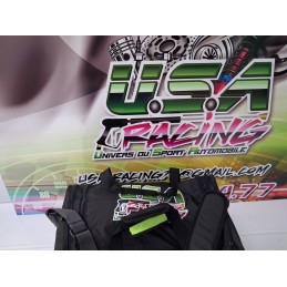 Sac de Voyage USA RACING 75L - Spécial Pilote & Sport Automobile