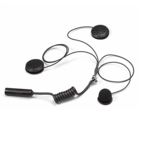 Micro + écouteurs casque intégral STILO pour radio WRC