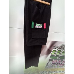Pantalon Mécanicien 2-en-1 USA Racing | Convertible