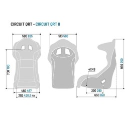 Baquet SPARCO Circuit II QRT