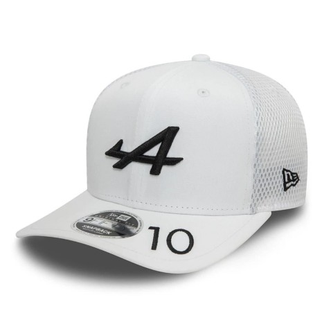 Casquette Alpine Pierre Gasly n°10 Blanche | Collection F1