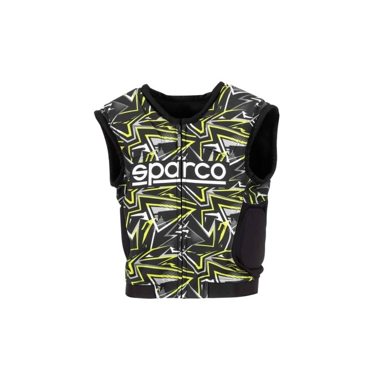 Protege cotes Karting Enfant SPARCO Noir Jaune