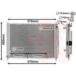 Radiateur d'Eau et Condenseur de Climatisation | USA Racing