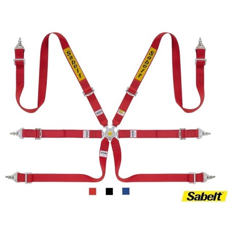 Harnais Sabelt Acier 2"/2" - CCS622S Up - FIA 8853-2016
